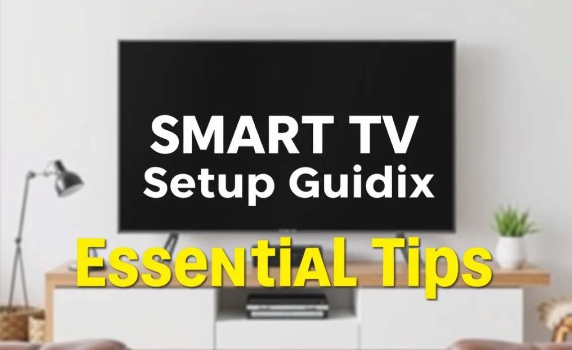 Smart TV Setup Guide Fix: Essential Tips