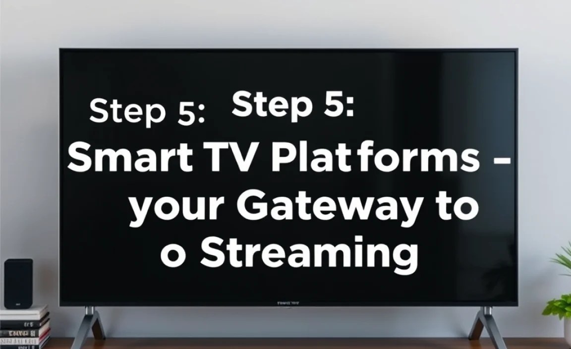 Step 5: Smart TV Platforms – Your Gateway to Streaming