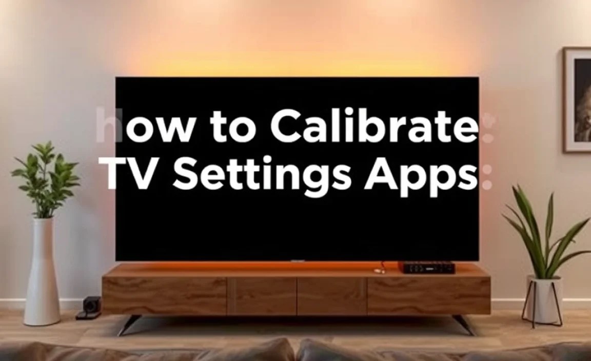 Step-by-Step Guide: Calibrating Your TV Using Apps