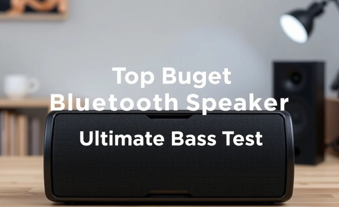 Step-by-Step Guide to budget Bluetooth speaker bass test