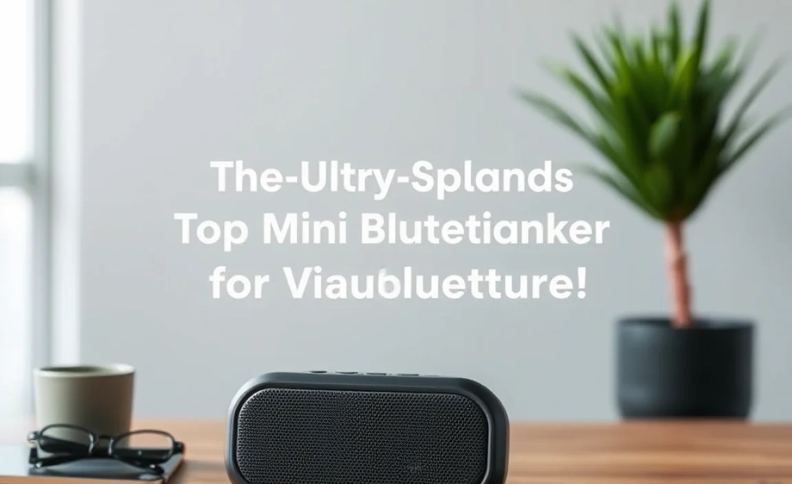 Step-by-Step Guide to mini speaker for travel bluetooth