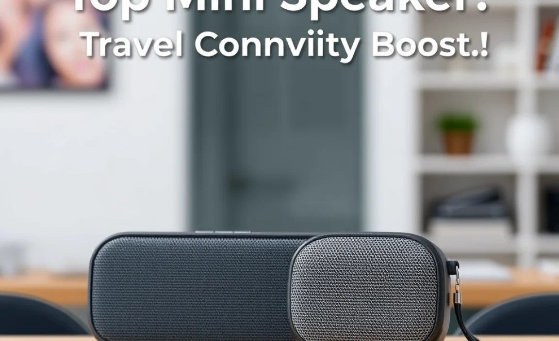 Step-by-Step Guide to mini speaker for travel connectivity