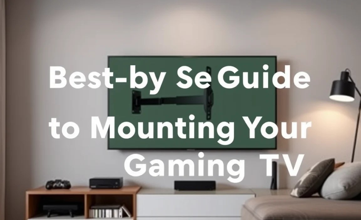 Step-by-Step Guide to Mounting Your Gaming TV