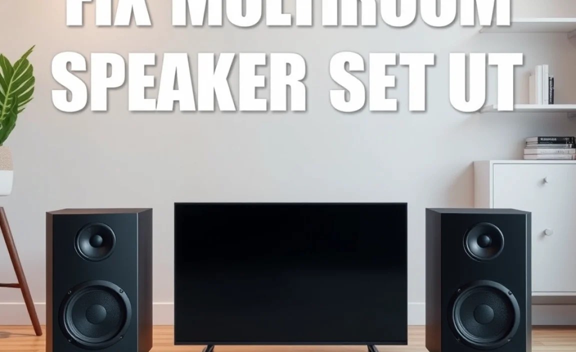 Step-by-Step Guide to multiroom speaker setup troubleshooting