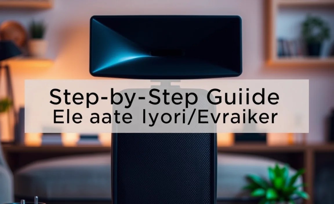 Step-by-Step Guide to speaker for party wireless