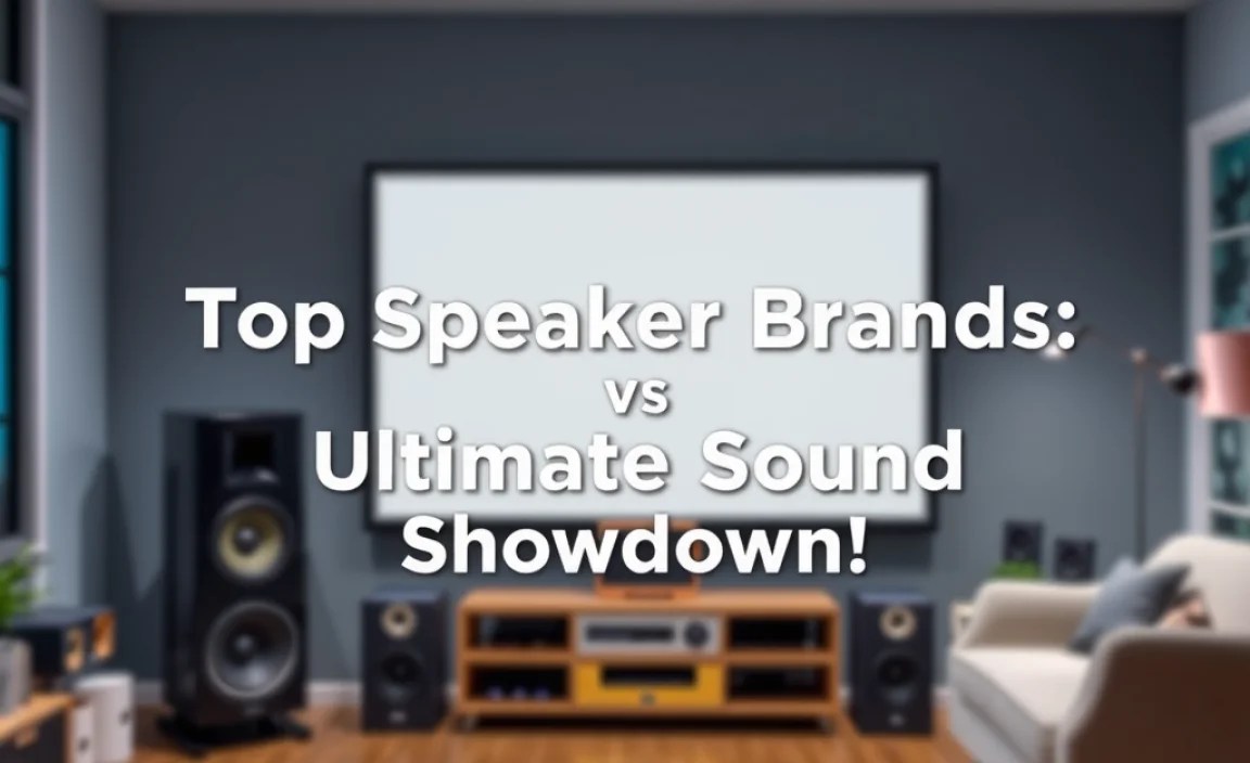 Step-by-Step Guide to Top Speaker Brands Ranked vs