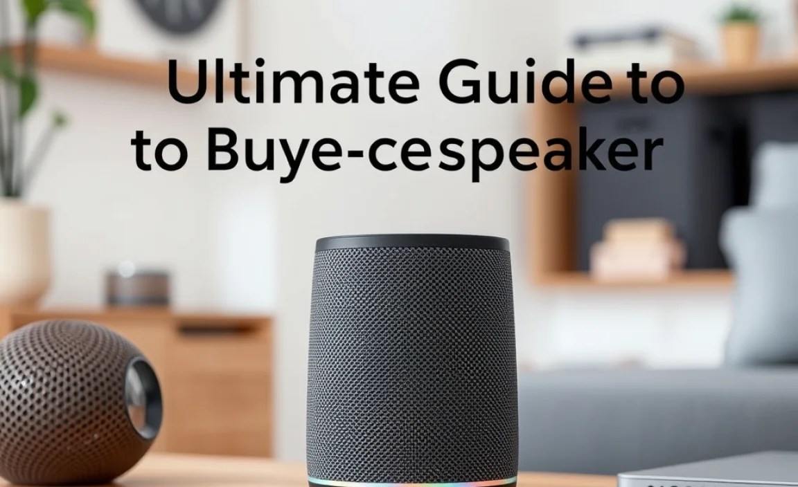 Step-by-Step Guide to voice controlled smart speaker buying guide