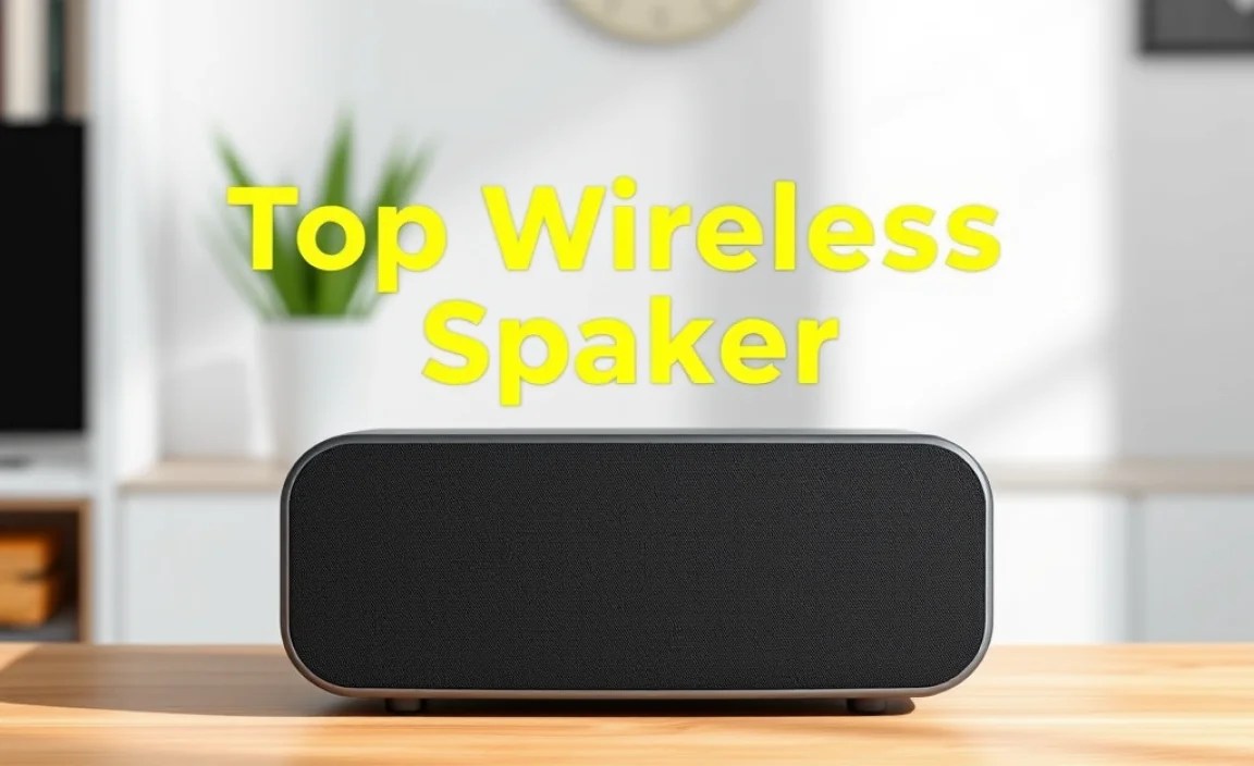 Step-by-Step Guide to wireless speaker with bass settings