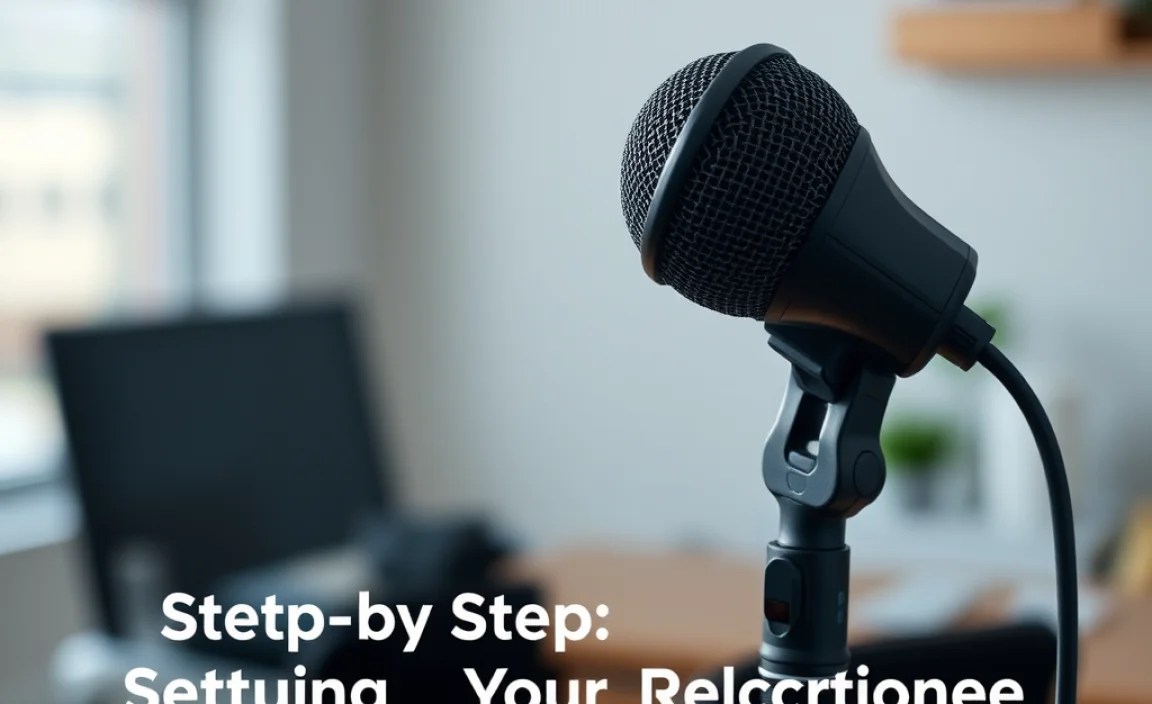 Step-by-Step: Setting Up Your External Microphone