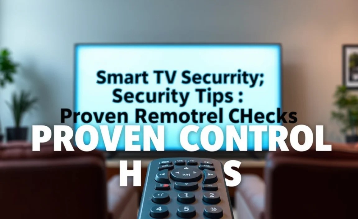 Table: Smart TV Security Feature Checklist