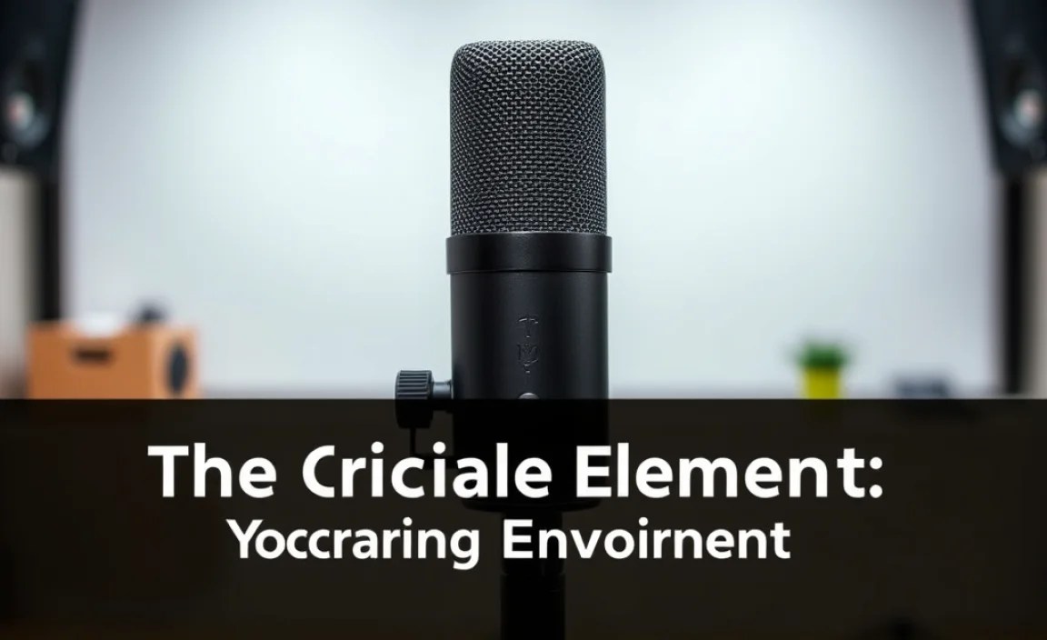 The Crucial Element: Your Recording Environment