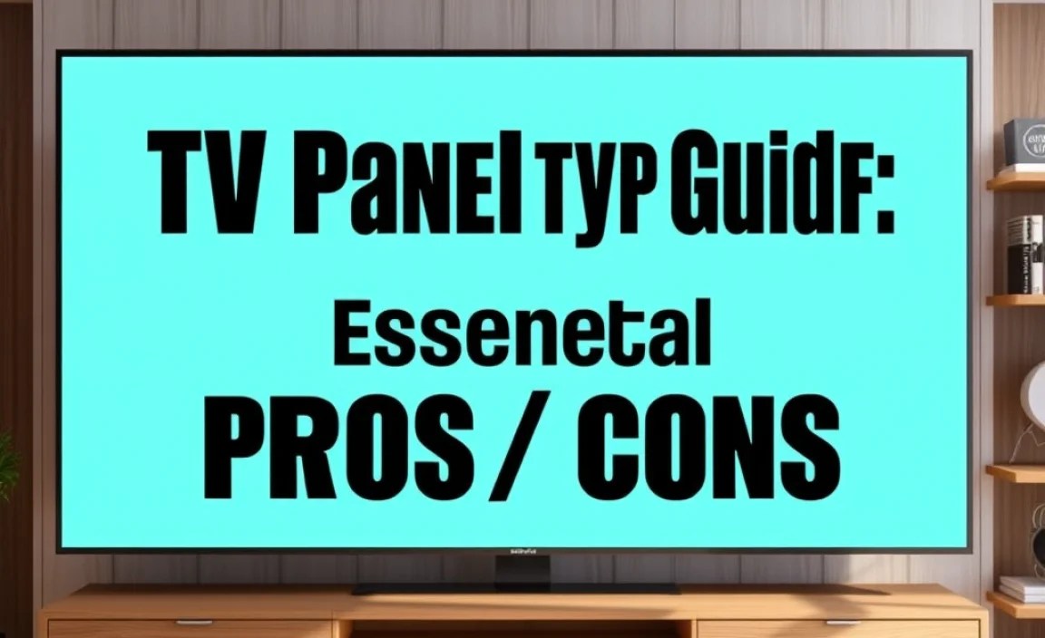 The Future of TV Panels