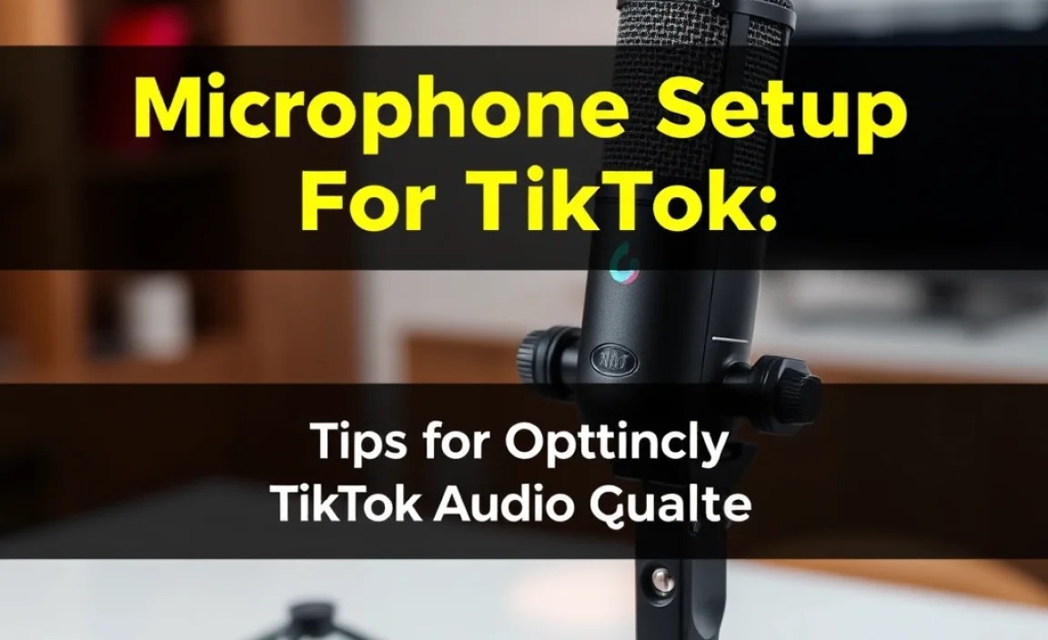 Tips for Optimal TikTok Audio Quality