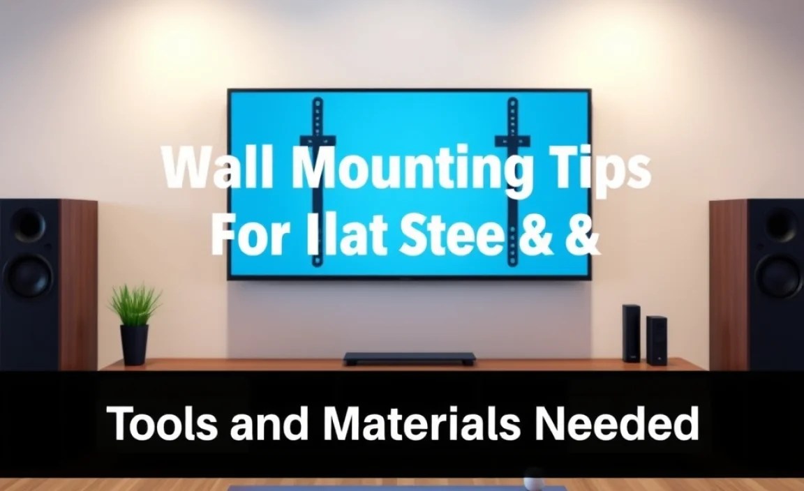 Tools and Materials Needed