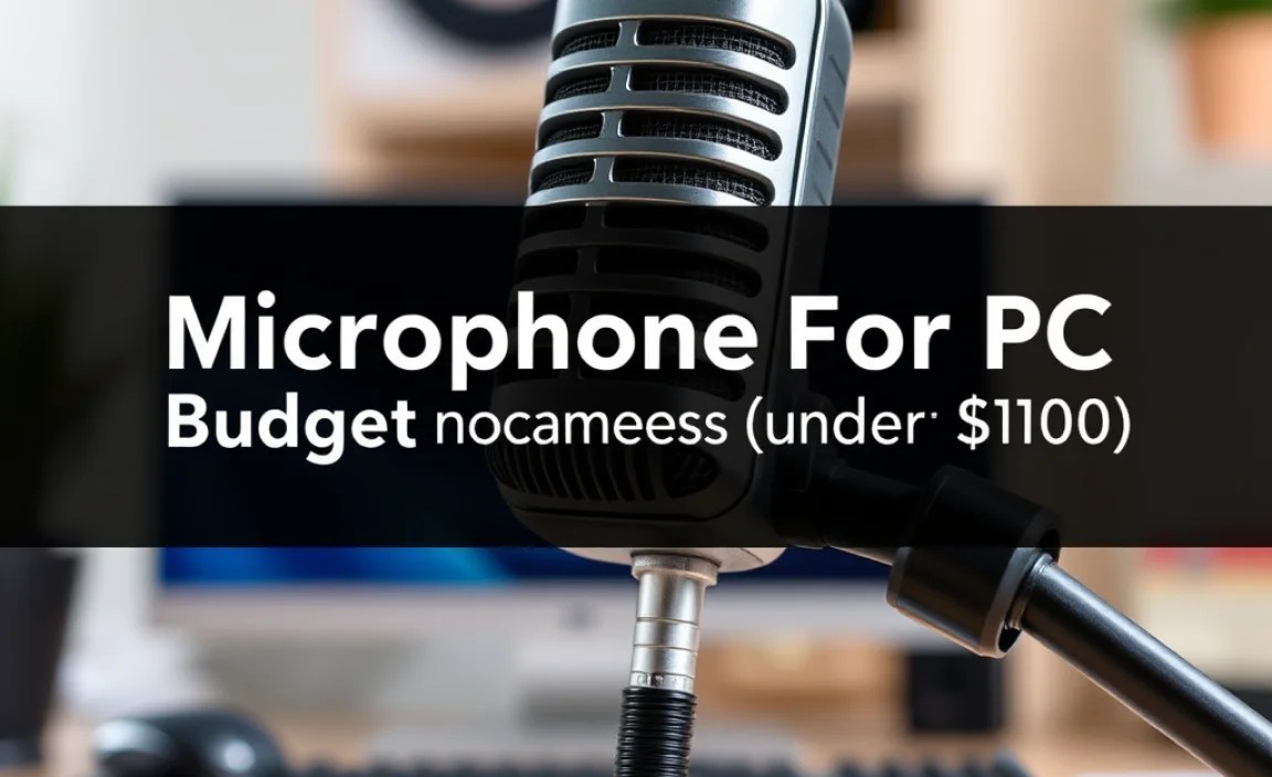 Top Budget USB Microphone Recommendations (Under $100)