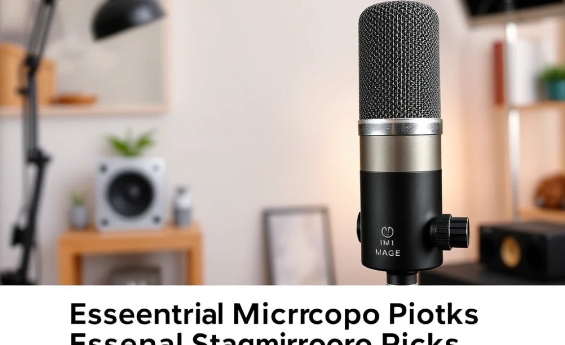Top Microphone Picks for Mac Stage Performance (Beginner-Friendly)