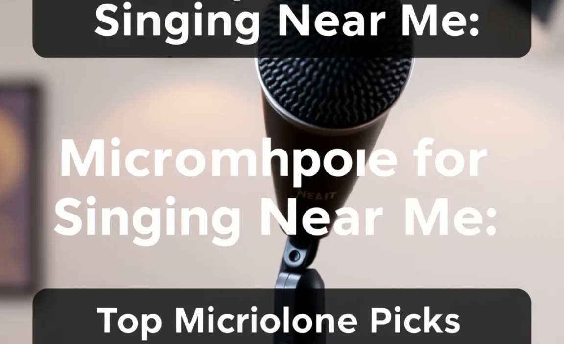Top Microphone Picks for Singers (Examples)
