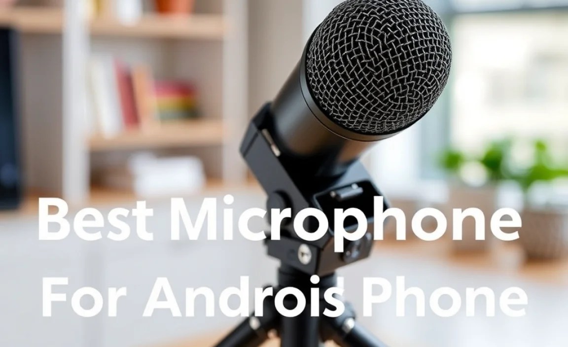 Top Microphone Recommendations for Android Phones