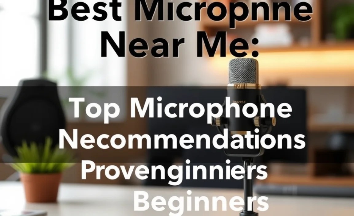 Top Microphone Recommendations for Beginners