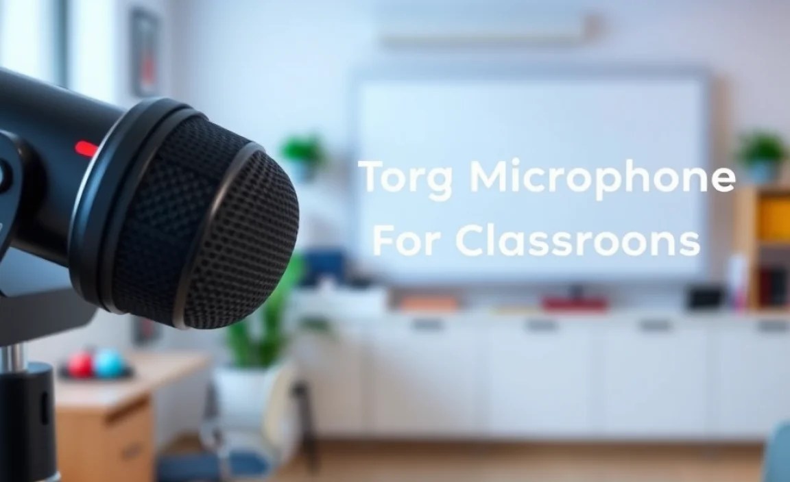 Top Microphone Recommendations for Classrooms
