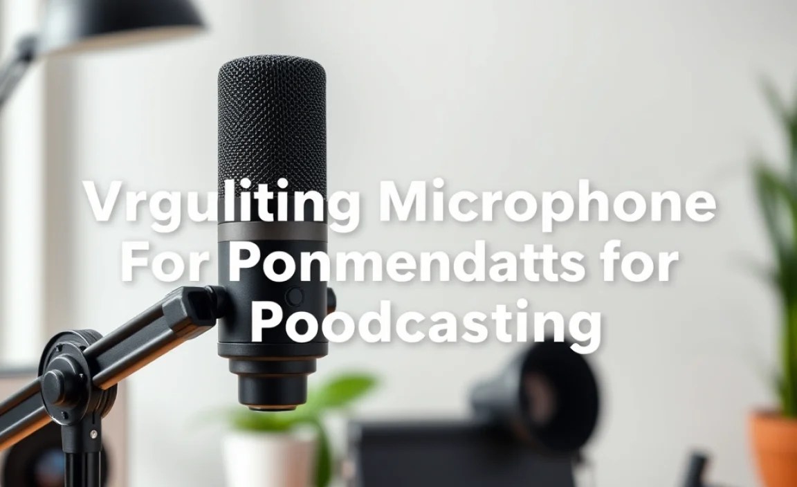 Top Vlogging Microphone Recommendations for Podcasting
