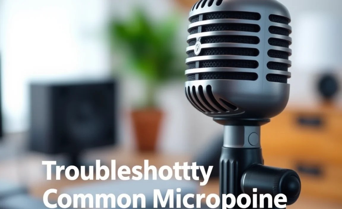 Troubleshooting Common Microphone Issues
