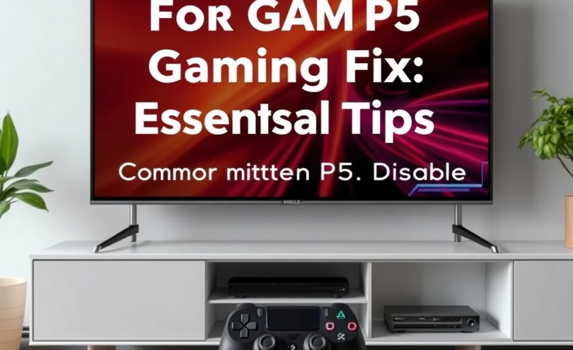 Troubleshooting Common PS5 Display Issues