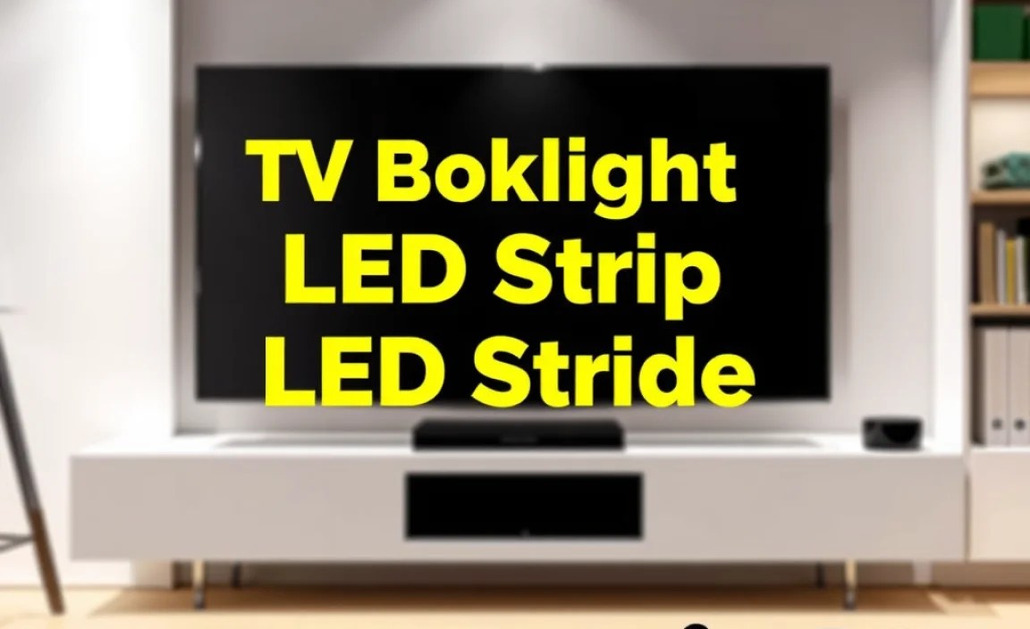 TV Backlight LED Strip Guide Mounting: Essential