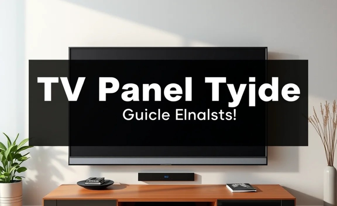 TV Panel Types Guide Explained: Essential Insights