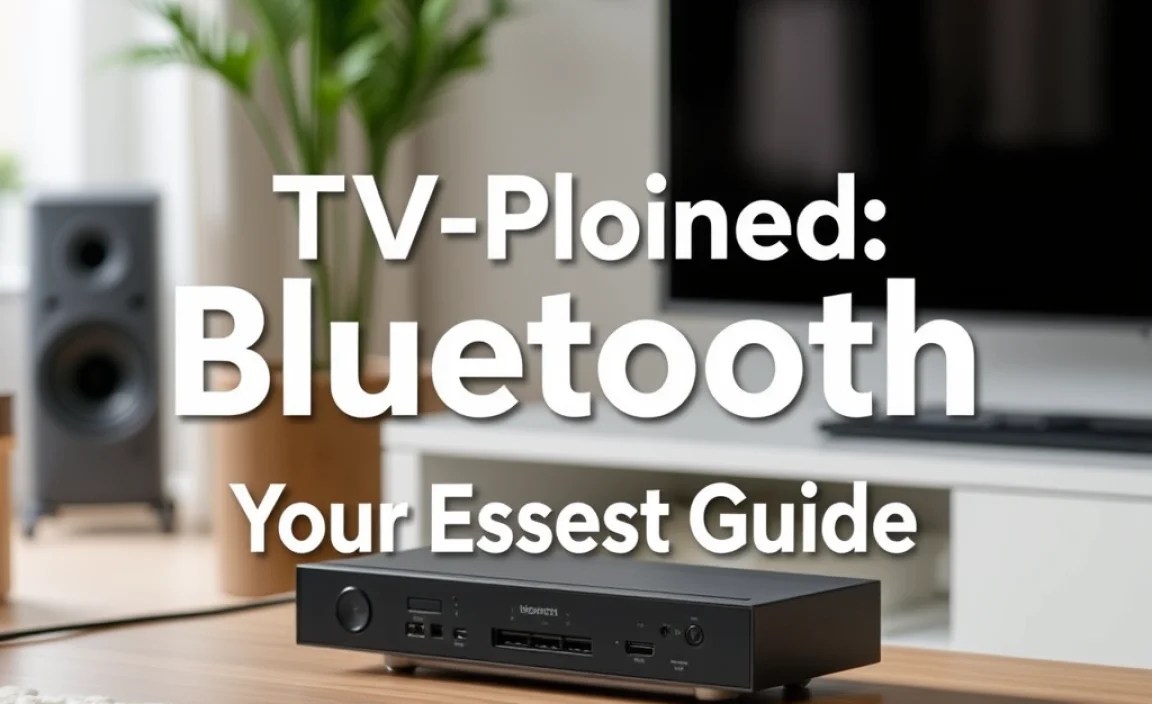 TV Ports Explained Bluetooth: Your Essential Guide