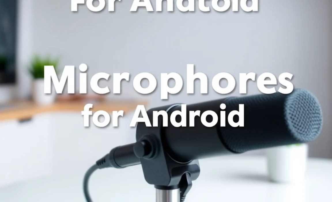 Types of Microphones for Android: A Quick Breakdown