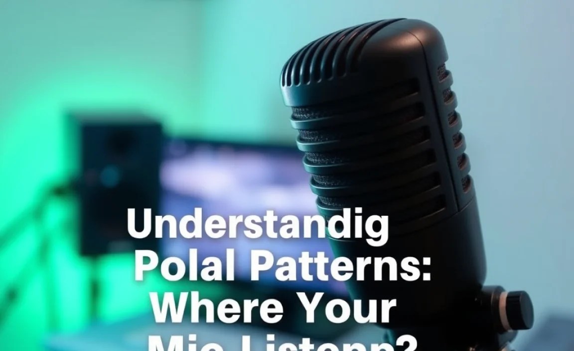 Understanding Polar Patterns: Where Does Your Mic Listen?