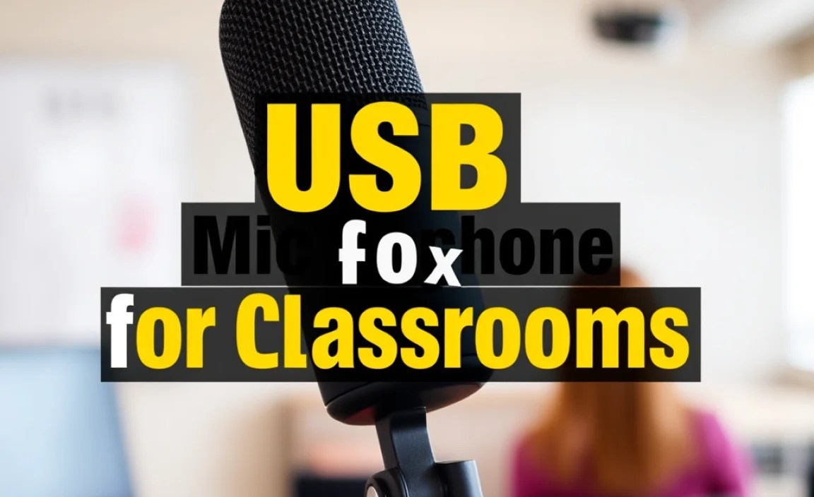 USB Microphone for Classrooms: Essential Guide