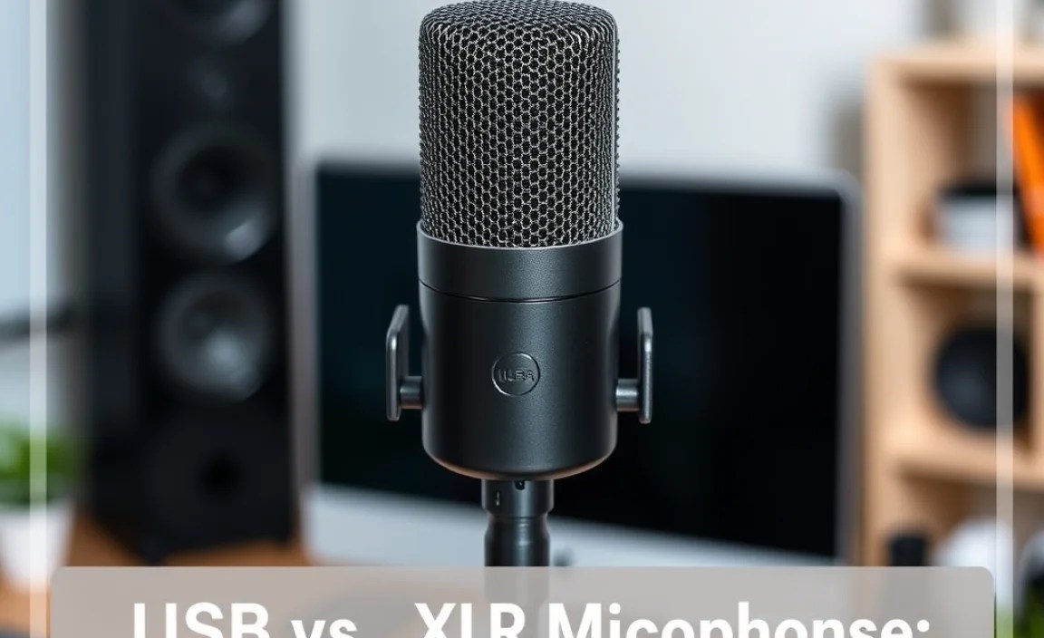 USB vs. XLR Microphones: Connectivity Options