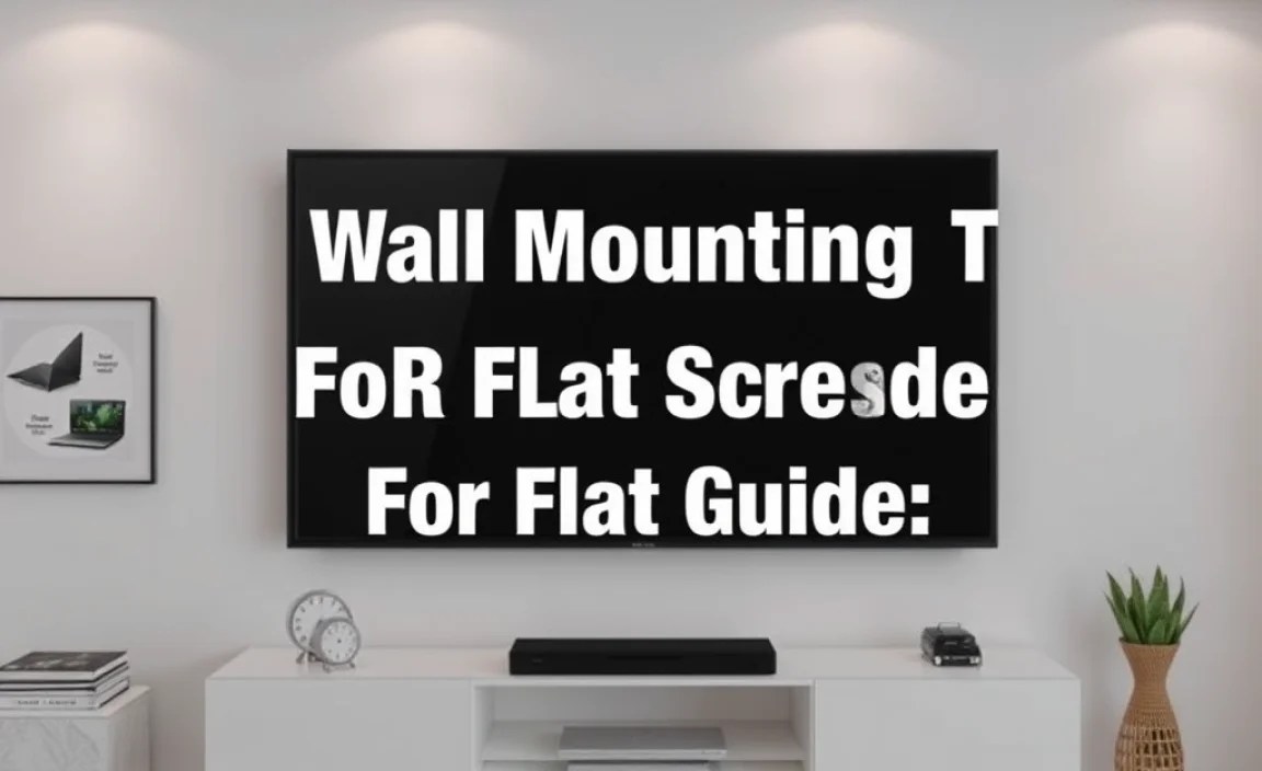 Wall Mounting Tips For Flat Screen Guide: Essential Secrets