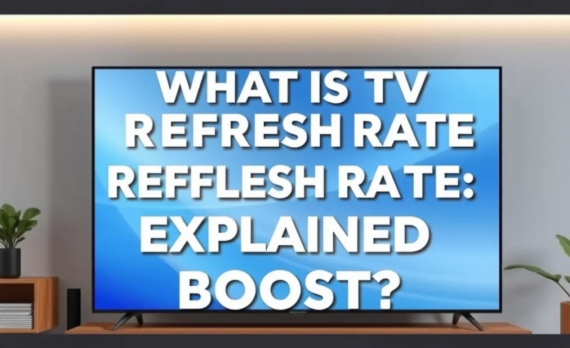 What is TV Refresh Rate Explained?