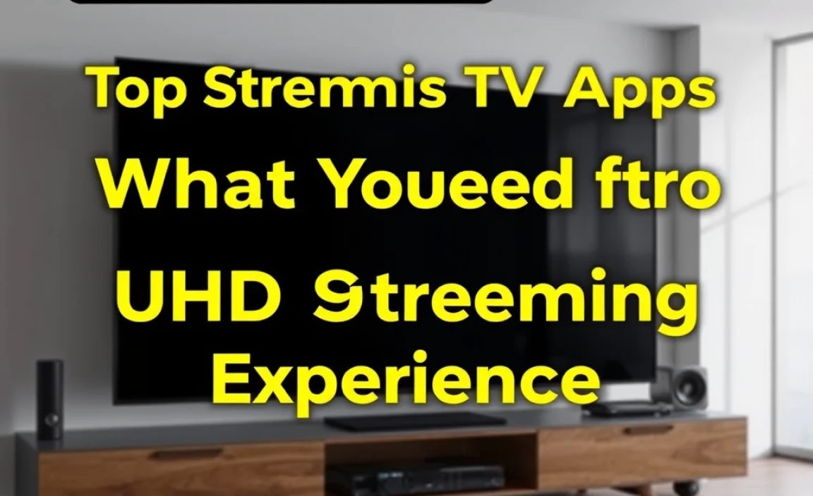 What You Need for the Best UHD Streaming Experience
