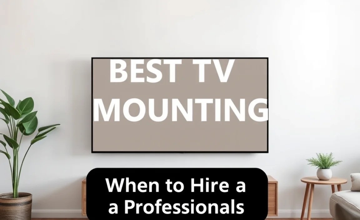 When to Hire a Professional