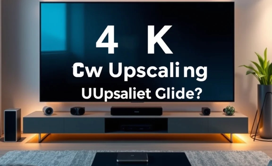 Who Does the Upscaling?
