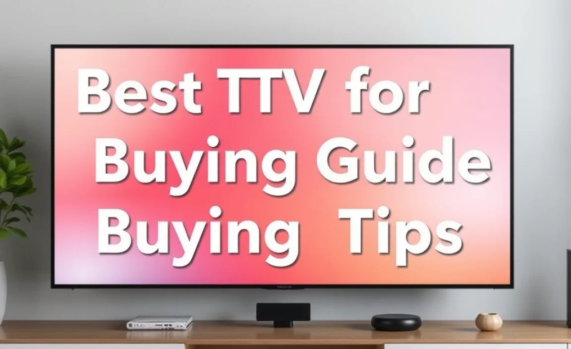 Why a Specific TV Matters for Seniors