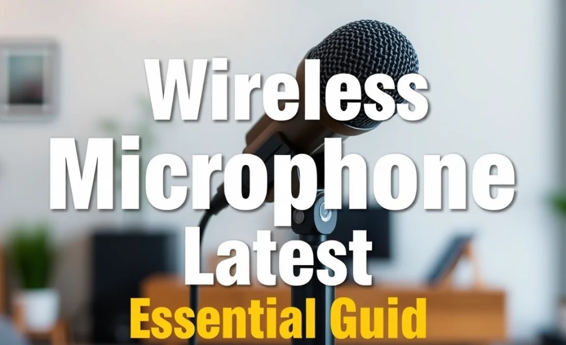 Wireless Microphone Latest: Essential Guide