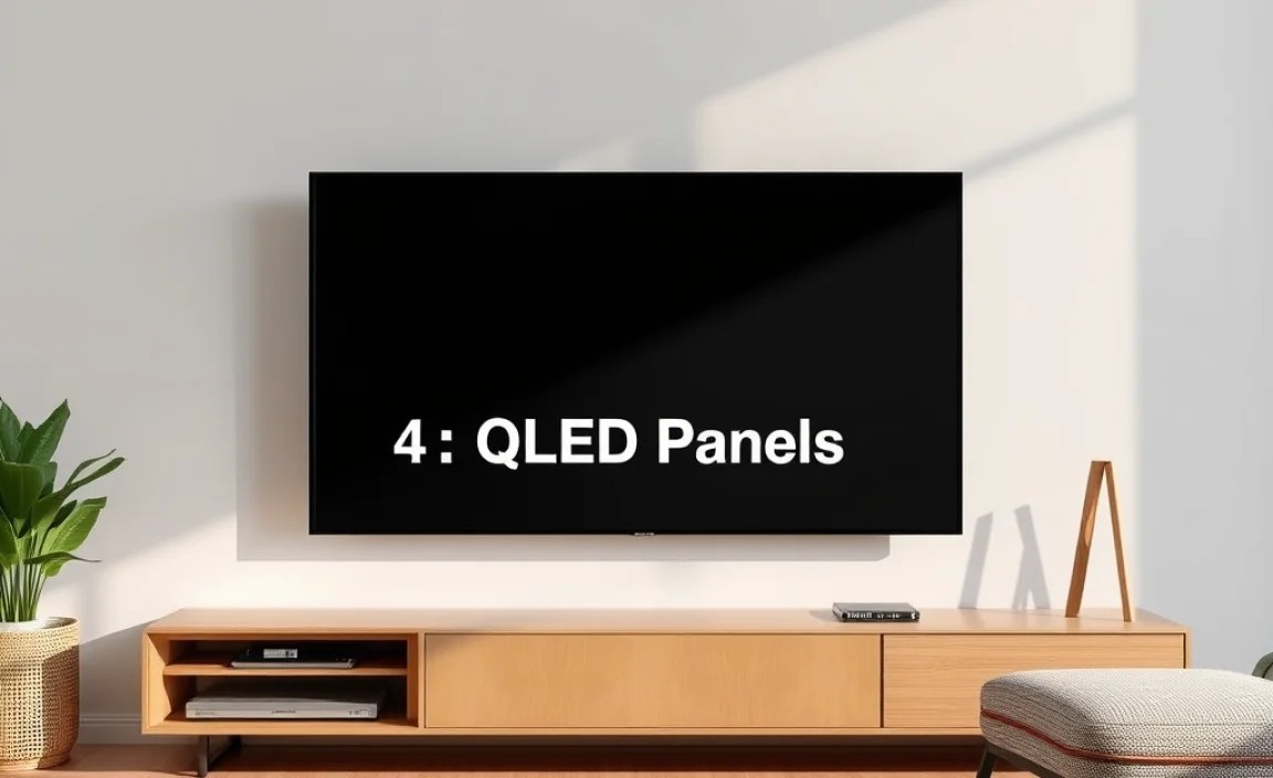 4. QLED Panels