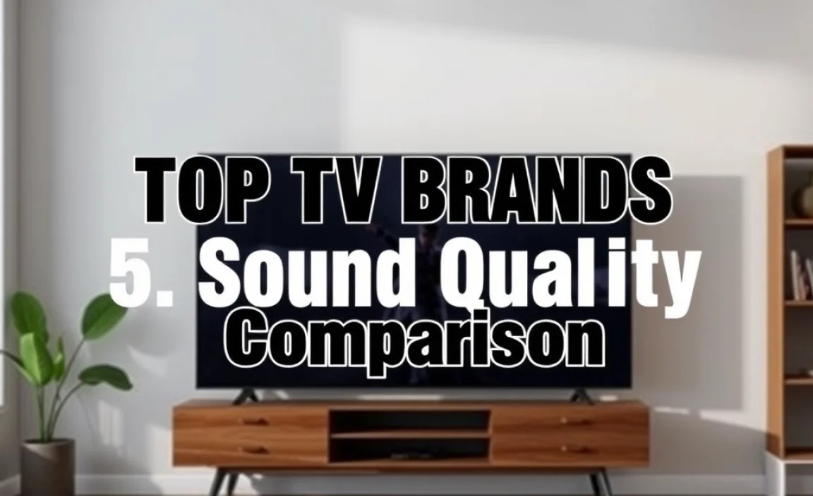5. Sound Quality Comparison