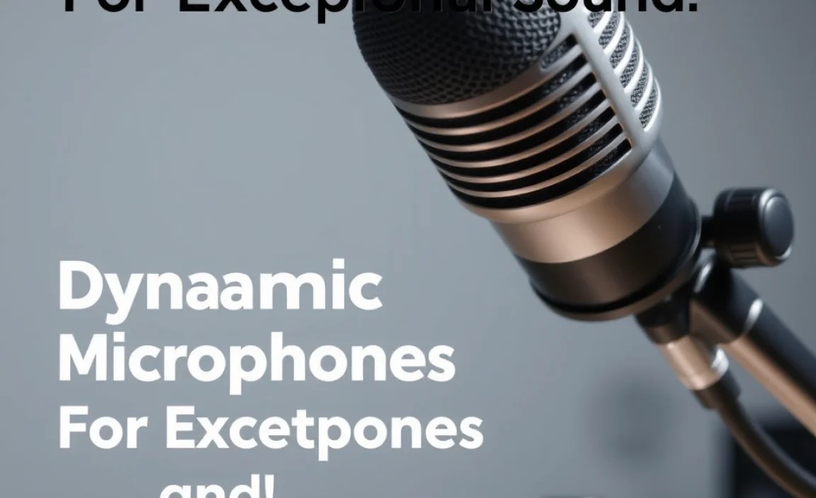 Advantages of Using Dynamic Microphones