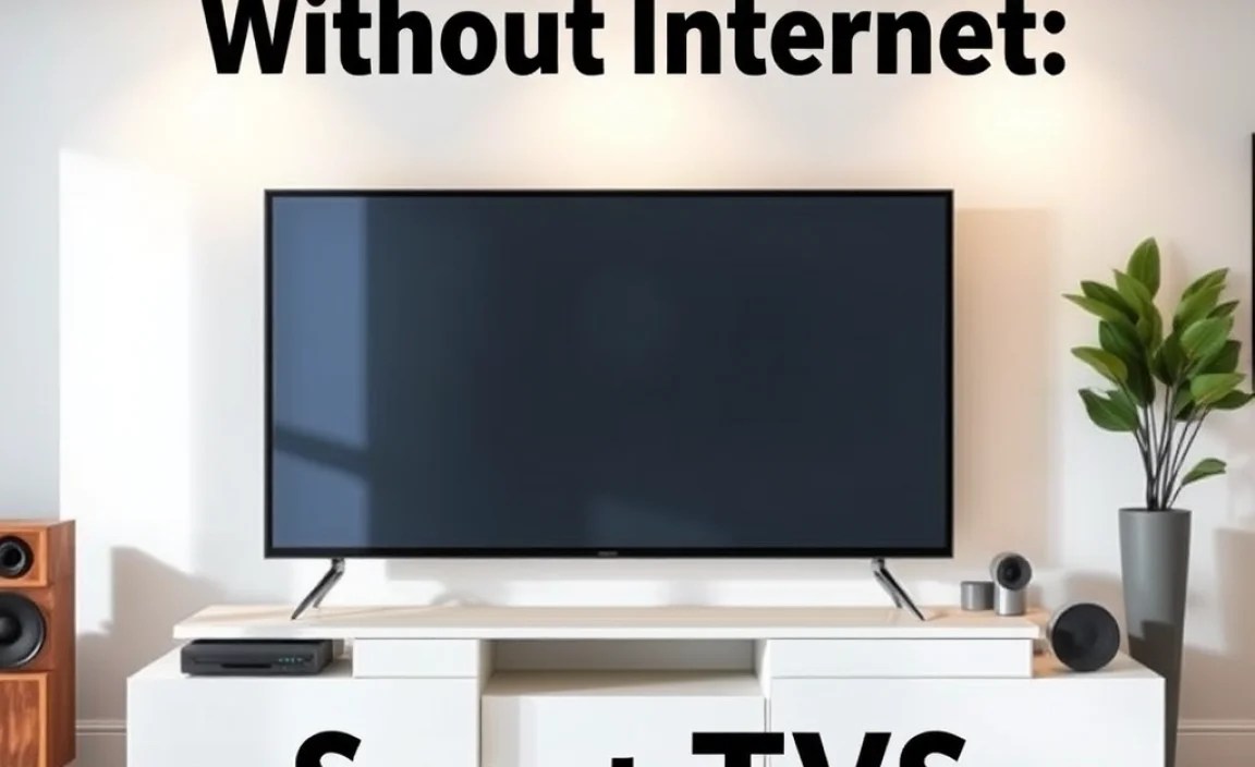 Advantages of Using Smart TVs Without Internet