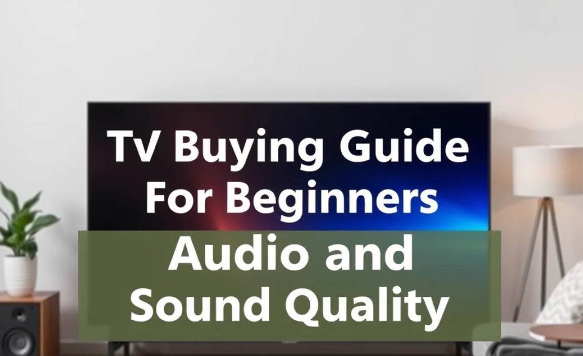 Audio and Sound Quality