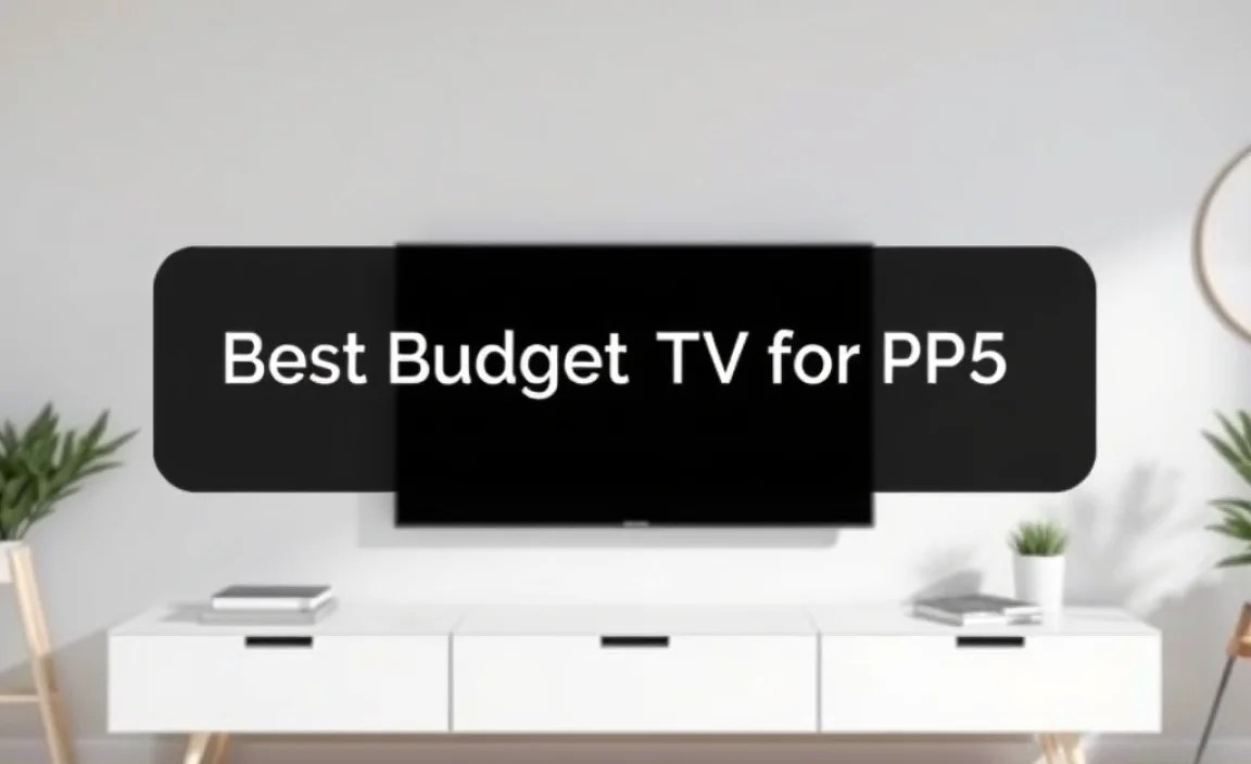 Best Budget TVs for PS5 Gaming