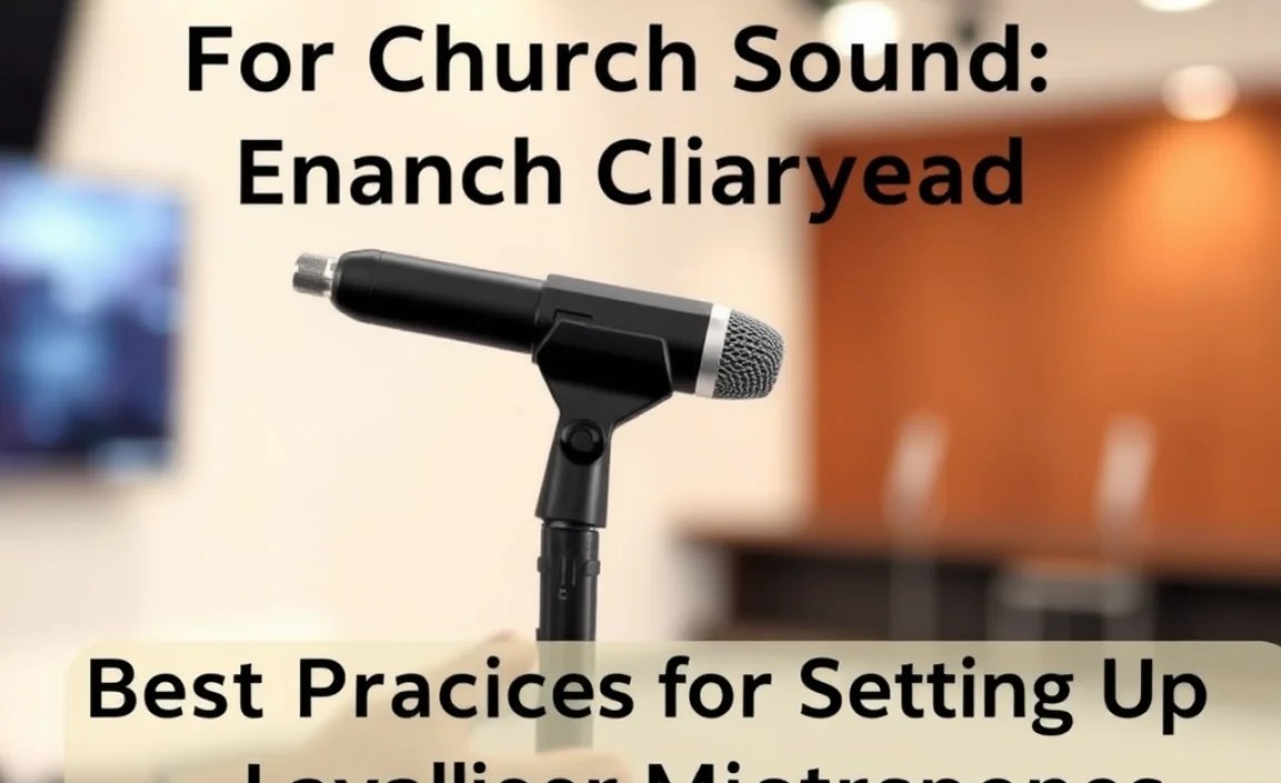 Best Practices for Setting Up Lavalier Microphones