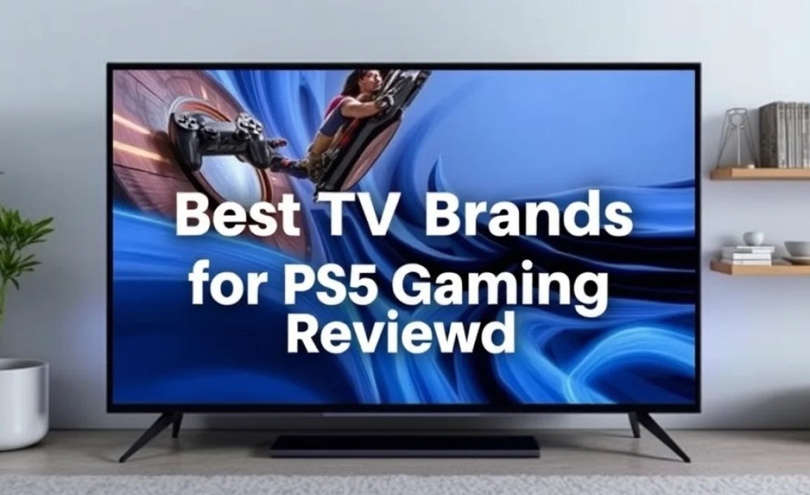 Best TV Brands for PS5 Gaming