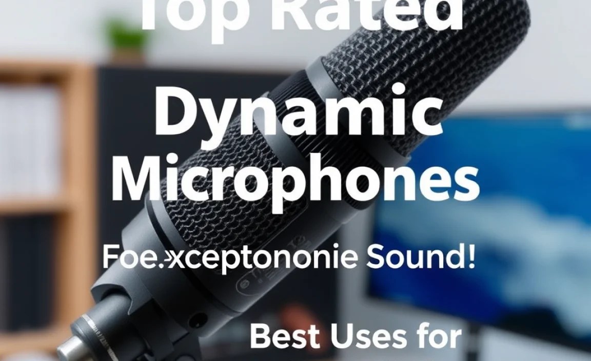 Best Uses for Dynamic Microphones